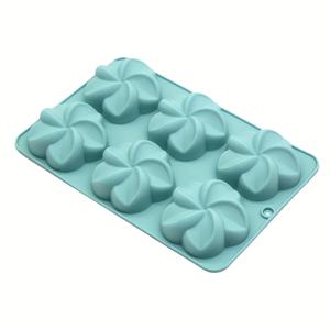 TEMU 1개 꽃무늬 실리콘 몰드 베이킹용 - 3D 꽃 모양 초콜릿, 젤리 & 케이크 장식 도구, 대형 6개 및 소형 2개의 페탈 캐비티 포함, 식품 등급 직사각형 논스틱 몰드, 결혼식, 크리스마스, 발렌타인데이, 어머니날 디저트용, 휴일 베이킹 용품, 정교한 디저트 디자인