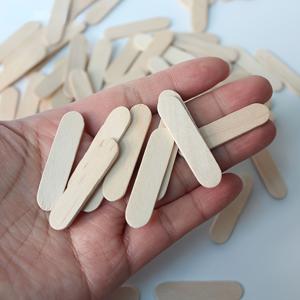 TEMU 100개 천연 나무 공예 스틱 - DIY 아트, 왁싱 및 혼합 프로젝트에 완벽함