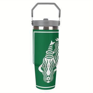 TEMU 1pc 30oz 퀸 오브 하츠 스테인리스 스틸 여행 머그 - 진공 포장, 뜨거운/ mát 음료 재사용 가능, 손세척만, 다목적, 전기 없음, 여행 음료 용기 | 만화 캐릭터 머그 | 내구성 있는 음료 용기, 커피 여행 머그