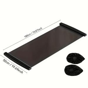 TEMU 180cm PVC 요가 매트, 다기능, 혼합 색상, 비용 없음, 배터리 없음, 아이스 하키, 롤러 스케이트, 다리 운동, 실내 피트니스 트레이닝