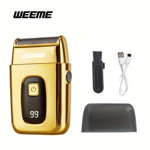 TEMU WEEME 남성용 전기 면도기, 디지털 디스플레이 전원, 긴 배터리 수명, USB 고속 충전, 소형 및 휴대용, 여러 색상으로 선택할 수 있습니다, 남편, 아들, 파트너, 친구에게 선물, 생일, 휴일, 기념일