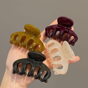 TEMU 4개/세트 미디엄 프렌치 엘레강트 헤어 클립, 업스타일용 스타일리시 여성 헤어 액세서리, 완벽한 선물 아이디어