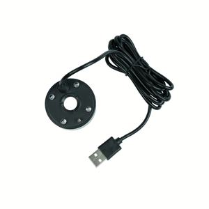 TEMU USB 전원 홈 포거 컬러풀 LED 라이트 - 할로윈 마녀 도자기, 실내 어항 및 거실 장식, 내구성 플라스틱, 배터리 불필요, 파티 & 홈 데코용 쉬운 사용, 할로윈 장식, 생동감 넘치는 디스플레이, 간편한 조작 기기