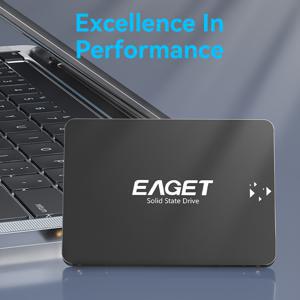 TEMU 이겟 2.5인치 SSD, 고속 SATA III 내장형 솔리드 스테이트 드라이브, 대용량 2TB/1TB/240GB/120GB, 최대 530/500MB/s 읽기/쓰기 속도, PC 및 노트북 호환, 메모리 및 저장 공간 업그레이드 용이