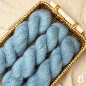 TEMU 3개 세트 150g 고급 모헤어 혼방 원사 - 80% 모헤어, 20% 메리노 울, 초소프트 크로셰 & 니팅용, 각 50g (3가지 색상: 연분홍, 하늘색, ) - 스웨터, 쇼울, 조끼, 수제 프로젝트용 공예원사, 부드러운 광택 마감, 편안한 질감|뜨개실