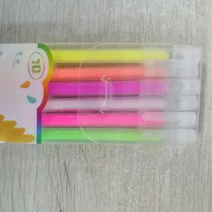 TEMU 3D 젤리 펜, 12가지 색상 젤 펜, 다양한 색상 젤 잉크 펜, 글리터 젤 펜 DIY 페인팅에 적합, 유리, 플라스틱, 책, 페인팅에 적합