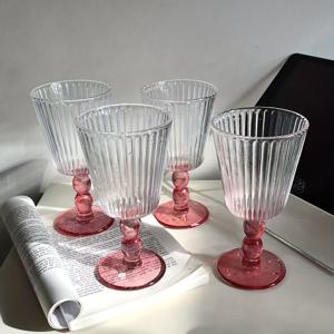 TEMU 4pcs 하이힐 유리 컵, 빌리어드 컵, 와인 글래스, 우아한 위스키 글래스, 고급 레드 와인 글래스, 선물 아이템, 휴일 선물, 와인 글래스 세트, 고품질 투명 유리, 레드와 화이트 와인 글래스웨어
