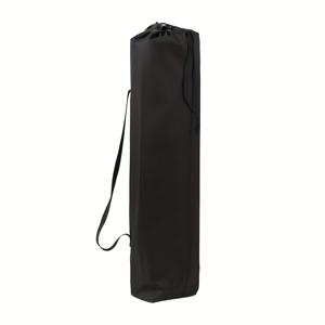 TEMU 1pc 야외 의자 보관 가방, 휴대용, 내구성 있는 직물 커버 의자 및 테이블, 끈으로 닫힘, 검은색 옥스포드 천, 캠핑 장비 및 야외 필수품에 적합, 야외 필수품| 내구성 있는 직물 커버| 커버