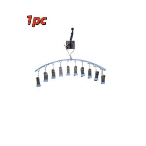 TEMU 10클립 바지 걸이, 튼튼하고 편안한 그립감, 의류 정리대 (바지, 스커트, 브라, 스카프, 속옷용), 침실, 발코니, 기숙사, 옷장, 공간 절약형 필수 가정용품