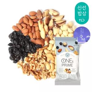 [산과들에] 하루견과 원데이프라임 100봉 낱봉 / 추석 명절 실속 견과 견과류 간식 선물