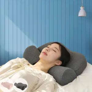 베아룸 경추베개 목디스크 일자목 거북목에 좋은 베개 속커버장착