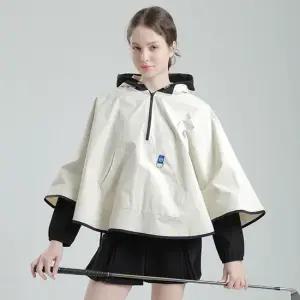 판초 롱 레인코트