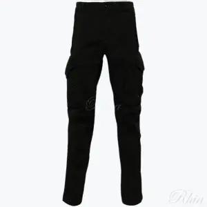 CP Company 새틴 스트레치 카고 렌즈 팬츠 바지 블랙 18CMPA058A005694G999