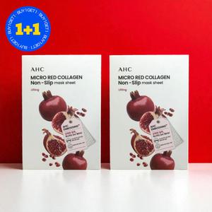 AHC 마이크로 레드 콜라겐 리프팅 밀착 마스크 시트 33ml 10매 2개