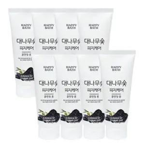 해피바스 대나무숯 피지흡착 클렌징폼 200g x8
