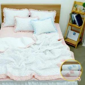 제이리빙 블리 에어뱀부 시어서커 누빔이불 SS 2컬러