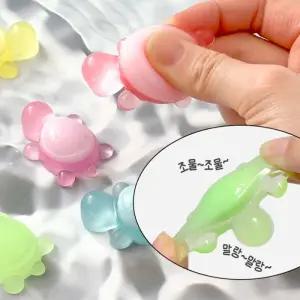 랜덤 말랑 야광 거북이를 찾아라 (30개 1세트)/말랑이,스퀴시,촉감놀이