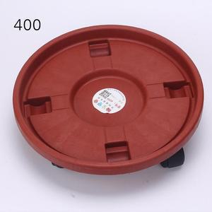 적갈색 대형화분 이동트레이 바퀴 40cm GS0300155E