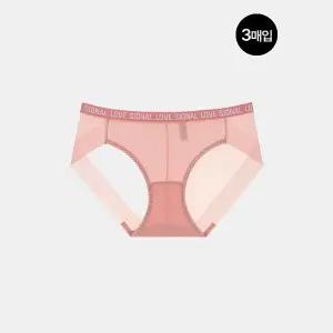 [솔브]컴포트 아웃밴드 헴팬티 3매입(GSET363)