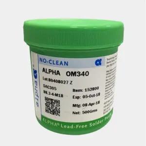 알파 ALPHA OM340 OM338 CVP390 500g 용접 크림 납땜 페이스트 그리스 구리스