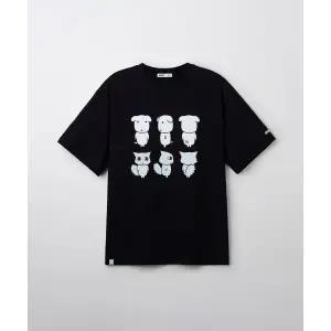 스파오 SPAO 가나디 반팔 티셔츠BLACK_ SPRLF38U02 729696