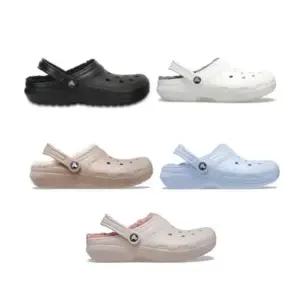 [크록스]{매장정품} 크록스 CROCS 클래식 라인드 클로그 5종 모음 203591-060,203591-10M,203591-2YB,203