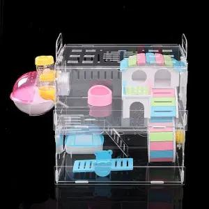 [골드스마일]DIY 아크릴 햄스터 케이지 풀세트 햄스터2층집