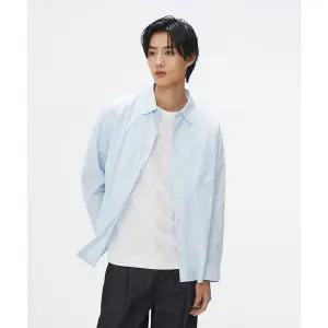 스파오 SPAO 고밀도코튼 오버핏 셔츠 바이오워싱_SPYWF23M01 SPYWF23M01 729842