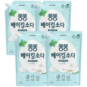 퐁퐁 베이킹소다 1200mlx4개 주방세제