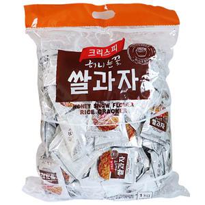 크리스피 허니눈꽃 쌀과자 920g 대용량과자 탕비실 회의 모임 간식