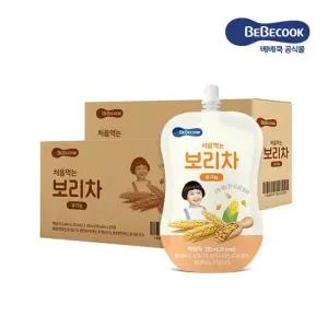 처음먹는 유기농 보리차 2박스  120ml x 40팩)