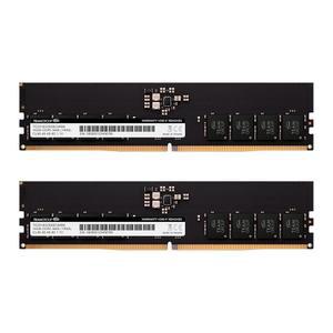 TEAMGROUP 엘리트 DDR5 32GB 키트(2x16GB) 5600Mhz PC5-44800 CL46 비-ECC 언버퍼링 UDIMM 288 핀 PC 컴퓨터 데스크톱 메모리 모듈 램, 인텔 및 AMD TED532G5600C46DC01 지원