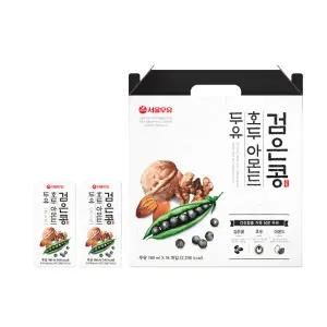 서울우유 검은콩호두아몬드두유 190ml × 20입 (유통기한:6개월)