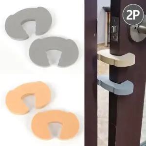 고품질 도어 충격 방지 쿠션 문닫힘 손끼임 보호대 2P 닫힘 닫히 (WC03833)