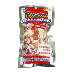 고품질 도기 치킨츄 5p X5개 강아지 애견 치석제거 껌 간식 (WD0380C)