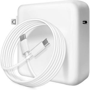 맥북용 70W 충전기 에어 프로 13 14 15 16 인치 년 M1 M2 M3 M4 노트북 USB C 전원 어댑터 6 6FT USB-C 케이블 충전을 Mag 3 원본 품질만큼 빠르게 수행합니다
