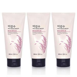 [더페이스샵] 더페이스샵 미감수 브라이트 페이셜 클렌징 폼 300ml 3개