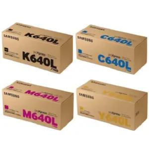 (G1)삼성전자 정품 CLT-K640L CLT-C640L CLT-M640L CLT-Y640L 4색 세트 SL-C4030ND