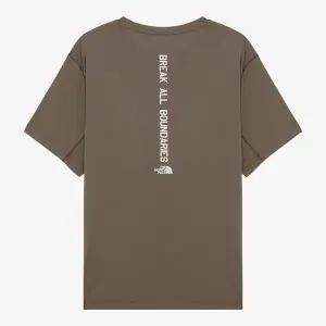 [노스페이스] [노스페이스 공식] NT7UR19D TNF 런 반팔 티셔츠_BEIGE BROWN