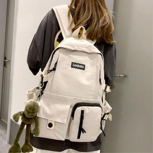 주머니 포켓 수납 공간많은 백팩 귀여운가방 책가방
