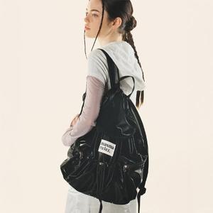 [마스마룰즈]String flap backpack _ Glittery black