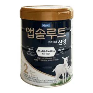 매일유업 앱솔루트 프리미엄 산양분유 2단계 750g 1개 / 써클