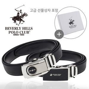 비버리힐즈폴로클럽 리얼 소가죽 100% 남자 벨트/자동 정장벨트