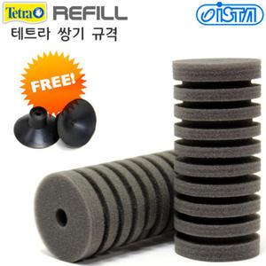 이스타 리필 스펀지 [테트라 쌍기 규격]/ 흡착 고무 증정/ 수족관 어항 수조 여과기 스폰지 슈퍼 필터 큐방