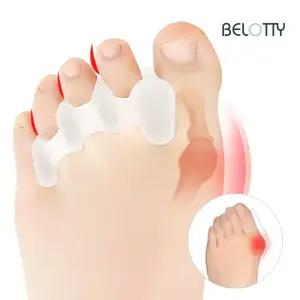 벨로티 발가락 교정기 고급 실리콘 무지외반증 밸런스링