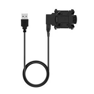 USB 충전기 도크 크래들 케이블 라인 Garmin Descent Mk1 시계용 USB 케이블 데이터 충전 충전기 크래들 도