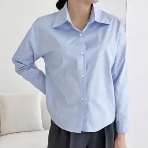여자 베이직 웨어 심플 데일리 긴팔 남방 셔츠