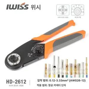 리온 전선 단자 연결 압착기 M22520 코어 터미널 압착 공구