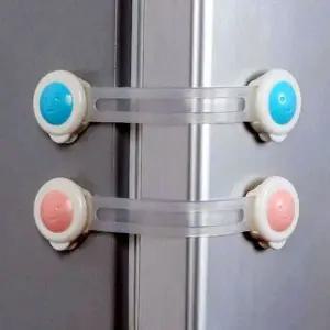 잠금 고정 버튼 서랍 방문 장치 냉장고 방지 열림