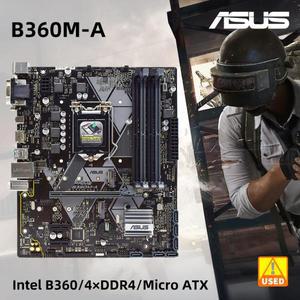 ASUS PRIME B360M-A 마더보드 인텔 B360 LGA 1151 DDR4 64GB 지지대 8100 9100 9100F 8400 8500 9400 9400F